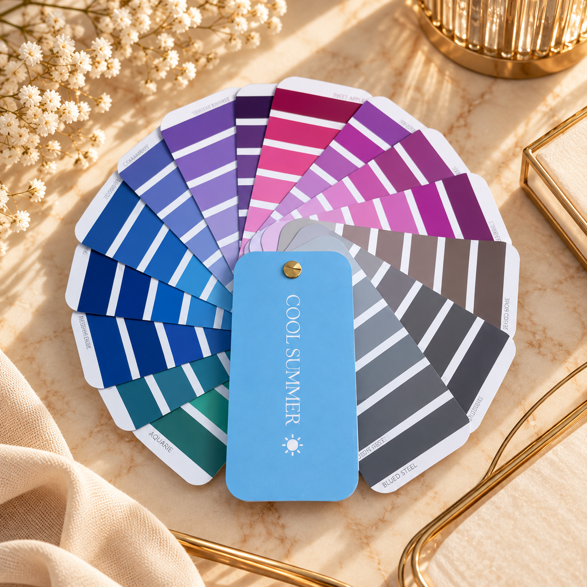Cool Summer Swatches