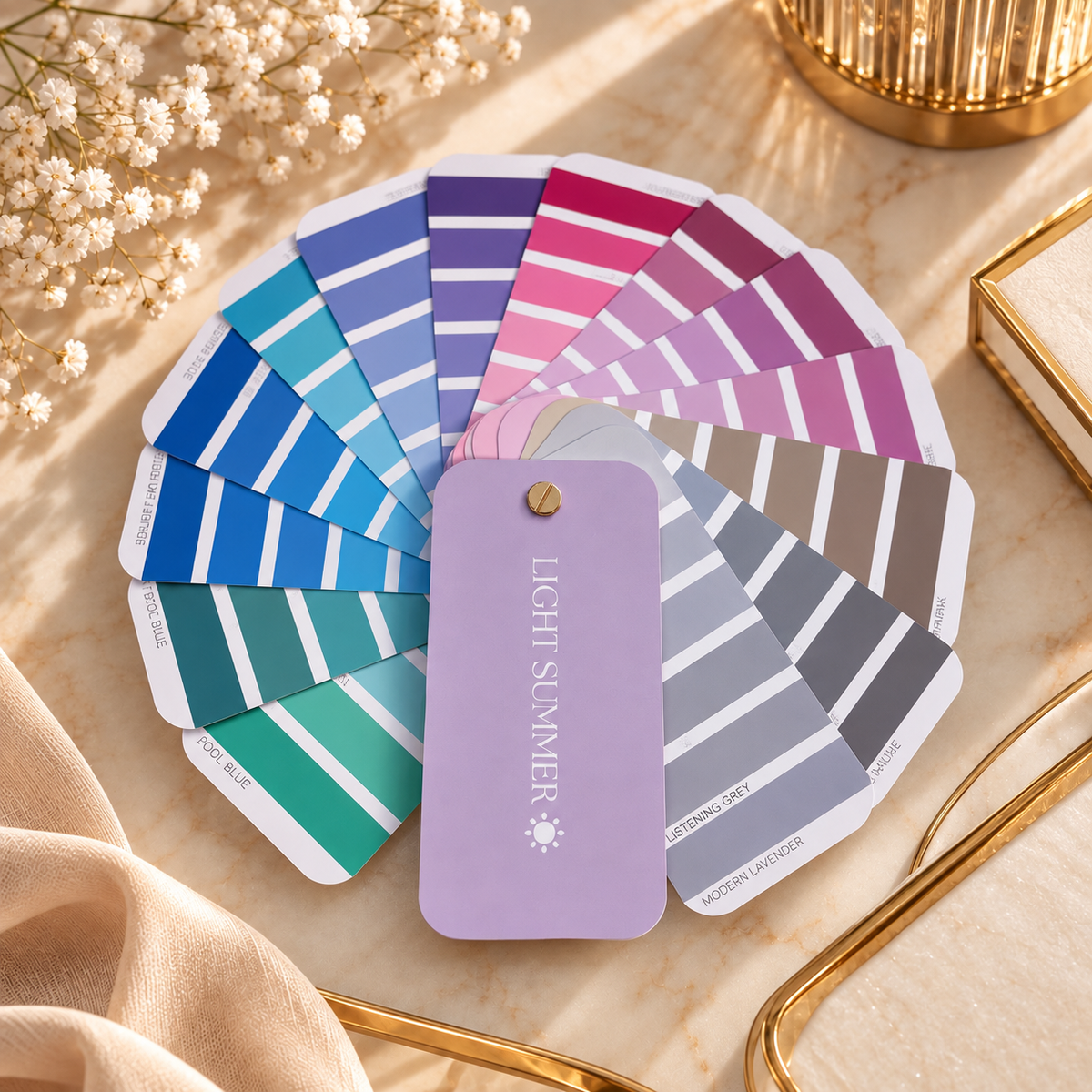 Light Summer Swatches